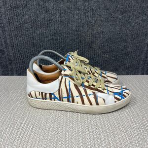 Chocolat Blu Neza Zebra Multi Calf Hair Leather Sneakers Women’s EU 40 / US 9